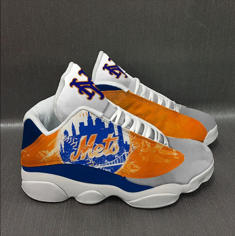 Men's New York Mets Limited Edition AJ13 Sneakers 003